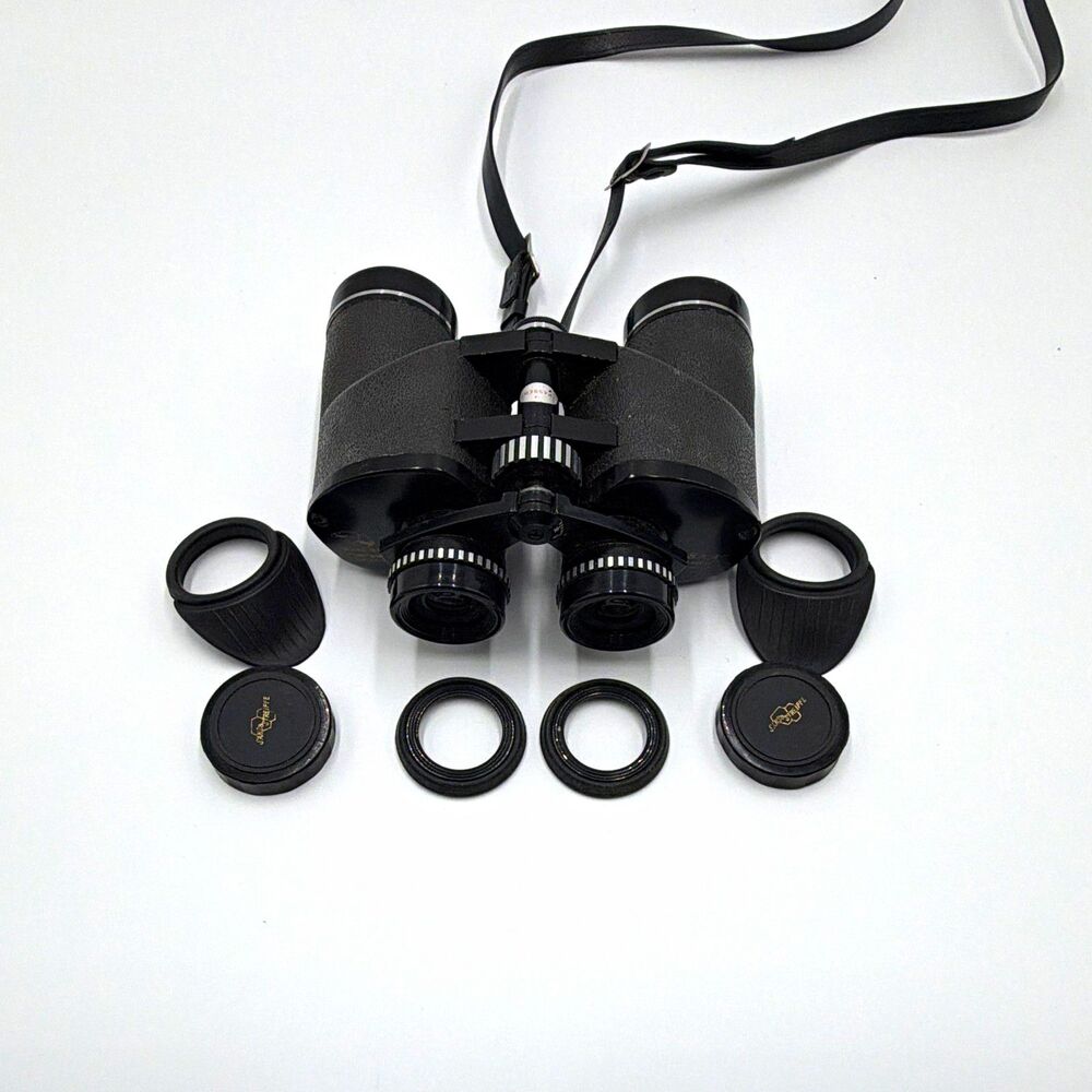 Jason Model 978 Sportsman 8x40 Porro Prism Binoculars Coated Optics Black